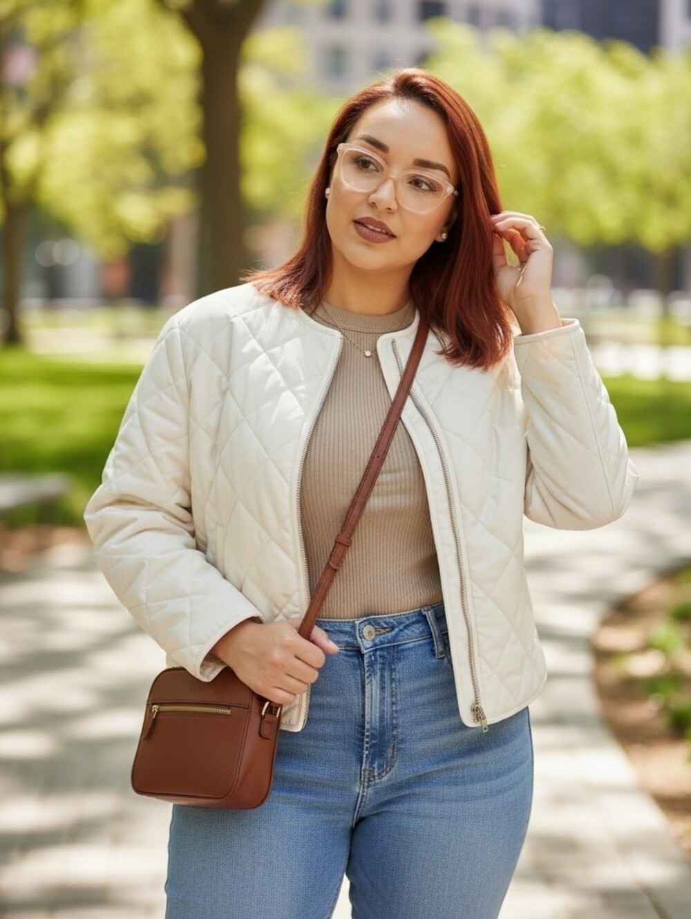 Elegant Quilted Jacket